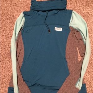 Cowl neck Victoria's Secret sweater teal